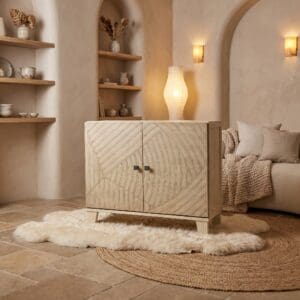 ANGELLA LEATHER CHEST