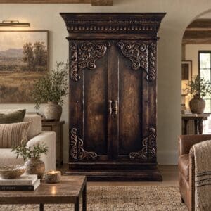 RENAISSANCE ARMOIRE SANTANDER FINISH