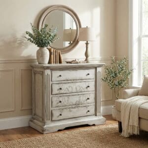 FRANCESCA SOLID WOOD DRESSER