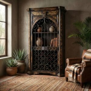 ICA Wine Cabinet | Bar Wine Cabinet & Rustic Wine Rack