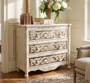 RAQUEL DRESSER VINTAGE WHITE