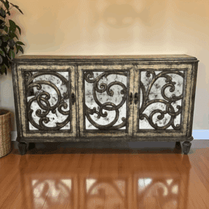 MAGDALENA BUFFET SILVER BLACK