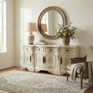 MILANO WOOD DISTRESSED BUFFET
