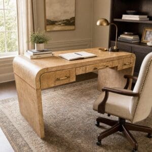 TAYLOR LEATHER DESK